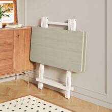 Living And Home Folding Wooden Dining Table - White 80cm W x 80cm D x 74cm H - 查看 7