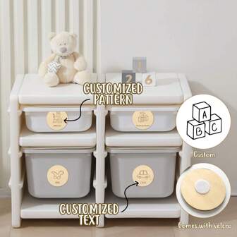 Letreros de madera con motivos para estantería Trofast o cajas, letreros de organización para el cuarto de los niños, multiusos, anti-moho, ornamentales, exquisitos, con estilo, de alta calidad, adorables, modernos, personalizados, únicos, regalos ideales para él, regalos ideales para ella, ella, novio, novia, papá, mamá, familia, amigos, hijo, hija, niños, cocina, comedor, dormitorio, oficina, sala de estar, hogar, jardín, sala de té, para aniversarios, para cumpleaños, para inauguración de casa, para graduación, de vuelta a la escuela