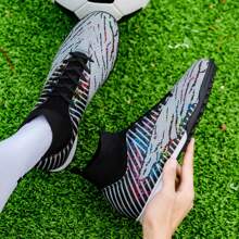 SUNAIS 男式足球鞋高帮足球鞋户外透气运动专业钉鞋足球鞋男女通用