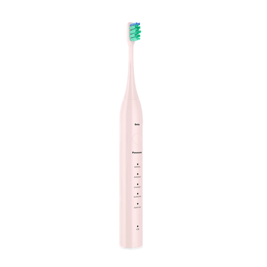 Panasonic EW-DC01  Electric Toothbrush, Magnetic Levitation  Vibration, IPX7 Waterproof, Wireless Charging, Peach Pink Color - bột đào - Xem 1