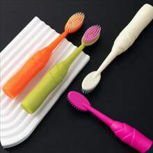 Highly Attractive Level Big Toothbrush Explosive Adult Home Advanced Soft Hair Head Wide Head Toothbrush Cleaning - Multicolor - View 11