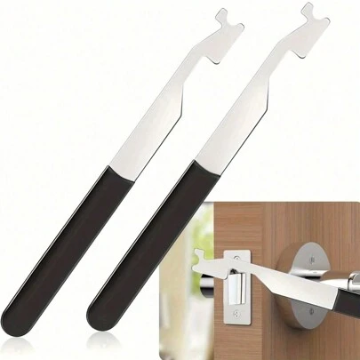 1pc Multi-Function Pry Bar Tool, Firefighter Manual Tools For Door Lock & Crack, Long Handle Utility Tool, Tools For Men