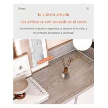 Zapatera Madera Organizador Modernos Con 4 Puertas 120*100cm - Marrón - Ver 8
