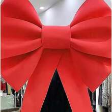 1 件超大蝴蝶结装饰(材料包)、圣诞节、情人节、母亲节、妇女节、婚礼、生日、节日派对背景墙装饰、客厅装饰、公共场所签到背景墙装饰 - 彩色 - 查看 8