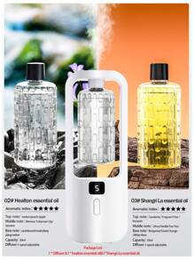 香薰机，自动家用香氛扩散器，空气净化器，浴室除臭器，室内恒温雾化香薰精油扩散器，办公室空气清新剂 - 多香型 - 查看 14