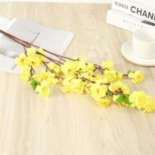 1 Branch Of 3 Cherry Peach Trees To Make A Tree--A-504 - 黃色 - 查看 1