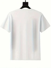 Women Vintage Shark Print T-Shirt Crew Neck Short Sleeves And Relaxed Fit Ideal Gift, - trắng - Xem 2