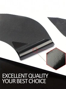 4 Pcs Universal Carbon Fiber Car Door Handle Protector - Scratch Resistant Adhesive Film - Multicolor - View 6