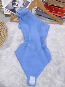 Women's Modal Bodysuit - 淺藍色 - 查看 1