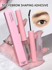 SHAQINUO 1pc Wild Eyebrow Shaping Gel, Natural Waterproof, Quick Drying, Creates Natural 3D Eyebrow Look