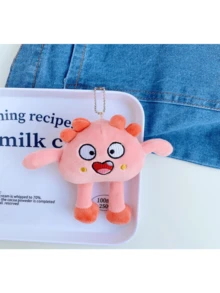 Mặt dây chuyền túi búp bê sang trọng Con quái vật nhỏ xấu xí nhưng dễ thương - Nhiều màu - Xem 5