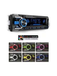 Kit Autoestereo 1 Din Bluetooth Usb + 2 Pares De Bocinas 6.5 - Multicolor - Ver 3