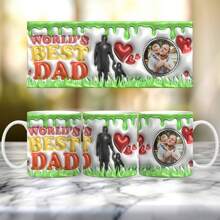 1 Cốc tùy chỉnh Best Dad Ever có ảnh, Cốc cà phê cho bố tuyệt vời nhất thế giới được cá nhân hóa từ con gái, con trai, trẻ em, vợ, Cốc cà phê in hiệu ứng 3D tùy chỉnh cho bố, Quà tặng Ngày của Cha, Cốc Papa, Cốc cho bố, Quà tặng cho bố, Quà tặng cho bố từ con gái, con trai, Cốc cà phê cho bố, Cốc Ngày của Cha, Quà tặng sinh nhật Giáng sinh cho bố, Cha dượng, Ông nội, Chồng, Đàn ông, Cốc cà phê bằng gốm được cá nhân hóa cho bố có ảnh, 11oz, Trắng - trắng - Xem 3