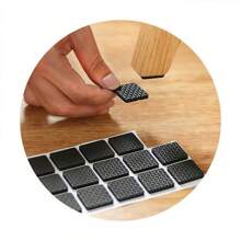 Kit 16-48pcs EVA Furniture And Chair Foot Protectors - 棕色圓形 - 查看 4