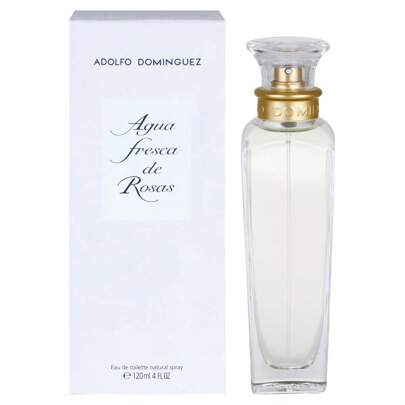 Adolfo Dominguez Agua Fresca de Rosas - Eau de Toilette - 120ml - Vaporizador - Fri leverans inom 1-3 dagar