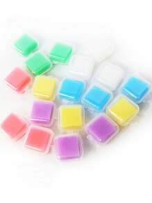 6 件/盒夜光钻石画蜡胶粘土带收纳盒，DIY 钻石画配件，胶蜡工具 DIY 工艺用品 - 彩色 - 查看 3