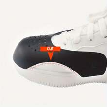 4 件（2 双）防皱鞋头撑，运动鞋防皱保护器，可折叠鞋撑，防皱鞋护罩 - 白色4件(2對) - 查看 6