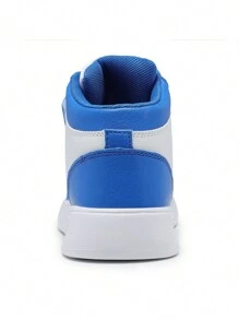 Kids High-Top Sneakers, Boys And Girls Flat Casual Shoes