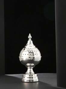 ALMAMARA 1pc, Gold Silver Incense Burner, Style, Iron Craft,For Rama Decorations ,Rama Decorations Kareem,Rama Decorations Mubarak,Rama Mubarak,Rama Al-Fitr,Suitable For Home Decoration, Office, Living Room, Living Room, Kitchen, Banquet Necessary Rama Gifts Birthday Graduation - Multicolor - View 8