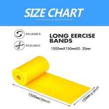 Yoga Sport Weerstandsbanden Pilates Training Fitness Oefening Thuis Gym Elastische Touwband Natuurlijke Rubber Latex Yoga Accessoires