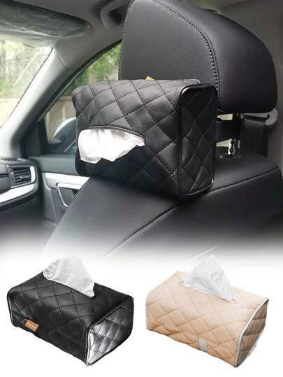 Car Tissue Box, Napkin Dispenser For Car Interior, Armrest Mounted Tissue Holder With Creative Hanging Design, Home Stuff, Table, Home Decorations, Home Organization And Storage, Room Decor Bedroom, Kitchen Accessories, Kitchen Tools, Organizer Kitchen, Travel, Holiday, Napkin Holder, Festival Family Gathering, Kitchen Dining Table Decor For Home Kitchen Bedroom Living Room Dining Room, Home Decoration Accessories, Decorative Box, Women Wedding Gift, Summer Travel Holiday Festival Must-Have