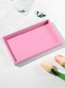 6 件/套珠宝收纳托盘 - 天鹅绒珠宝展示托盘、可堆叠珠宝收纳架、多功能珠宝盒，可收纳耳环、戒指、项链、手链、手表、口红 返校