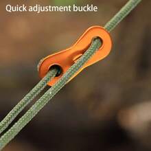 2pcs Outdoor Camping Rope ,5mm*4m/12ft /4.4yd High Reflective Tent Rope, Diamond Braided Rope,Reflective Rain Shelter Wind Rope, Lightweight Camping Rope With Cable Adjuster, Suitable For Tent Waterproof Cloth, Rain Shelter, Camping, Hiking, Backpack,Nylon Rope Anti-Wear Cord Wholesale Tent Accessories, Reflective , Solid Braid Rope, Bundle Rope, Wind Rope Bag, Adjusting Buckle, Clothesline, Camping - Multicolor - View 4