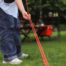 2pcs Outdoor Camping Rope ,5mm*4m/12ft /4.4yd High Reflective Tent Rope, Diamond Braided Rope,Reflective Rain Shelter Wind Rope, Lightweight Camping Rope With Cable Adjuster, Suitable For Tent Waterproof Cloth, Rain Shelter, Camping, Hiking, Backpack,Nylon Rope Anti-Wear Cord Wholesale Tent Accessories, Reflective , Solid Braid Rope, Bundle Rope, Wind Rope Bag, Adjusting Buckle, Clothesline, Camping - Multicolor - View 5