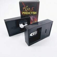 1 件算命钟、时间预测魔术、魔术道具、才艺玩具礼物 - 黑色 - 查看 4