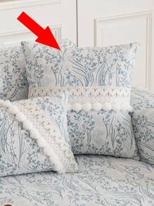 1pc Chenille Jacquard Sofa Cover , Couch Protector For Four Seasons, Universal Furniture Cover For Bedroom, Office, Living Room Home Decor Gifts Birthday Graduation - Multicolor - View 30