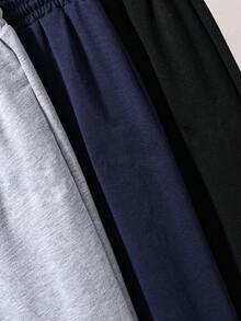 3pcs/Set Toddler Kids Letter Print Sports Pants