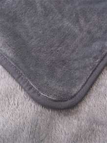 1pc Simples Cor Sólida Macio e Aconchegante Cobertor de Flanela, Adequado para Quarto e Sala de Estar, Todas as Estações
