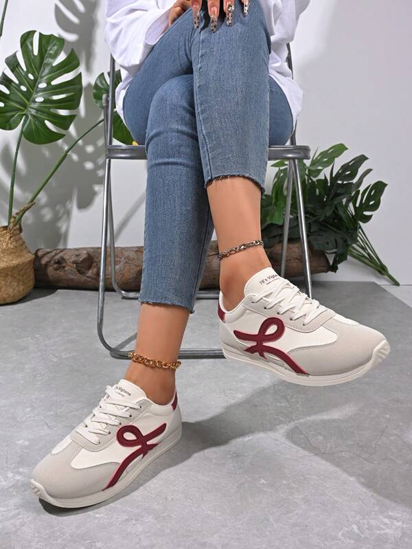 2024 Newest High-End Elegant Anti-Slip Durable Comfortable Design Novel Craftsmanship Classic Versatile Wearable Medium-High Heel Women's Spring/Autumn Athletic Casual Shoes