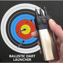 PISTOLA LANZADORA DE DARDOS BALÍSTICOS, herramienta táctica para caza, tiro, juguete de tiro silencioso, herramientas de autodefensa - Blanco - Ver 1