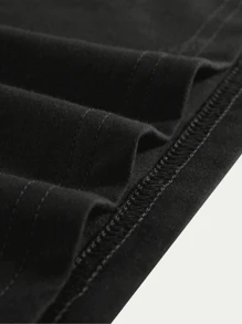 Cotton T-Shirt Car Men's Fashion Streetwear Comfort Breathable Blouse Premium Summer - 黑色 - 查看 4