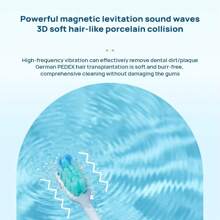 Panasonic EW-DC01  Electric Toothbrush, Magnetic Levitation  Vibration, IPX7 Waterproof, Wireless Charging, Peach Pink Color - bột đào - Xem 2