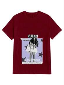 Olivi@ Rodrigo T-Shirt 100% Cotton NEW! - Màu Tím - Xem 2