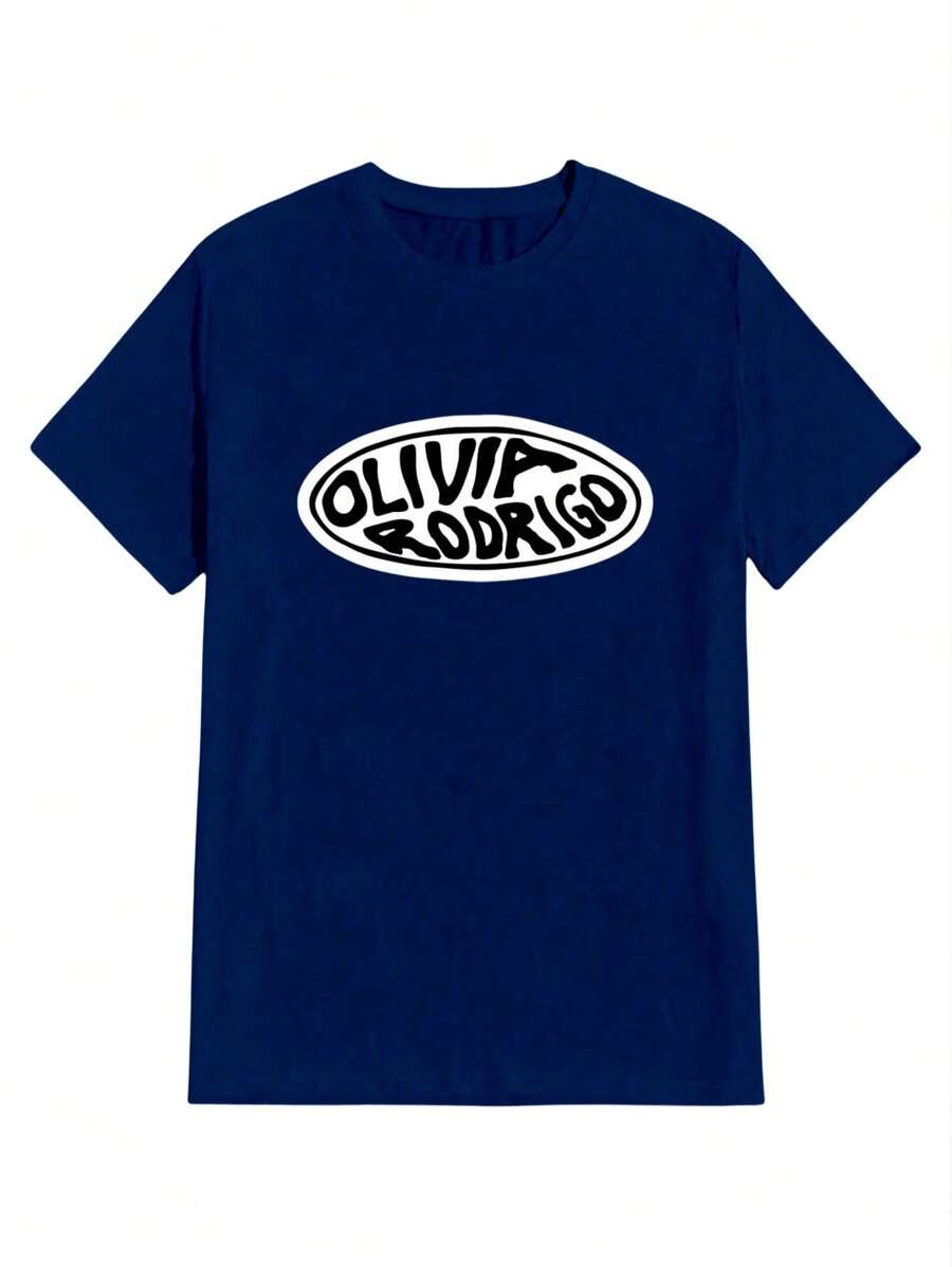 Olivi@ Rodrigo T-Shirt 100% Cotton NEW! - 藏蓝色 - 查看 1