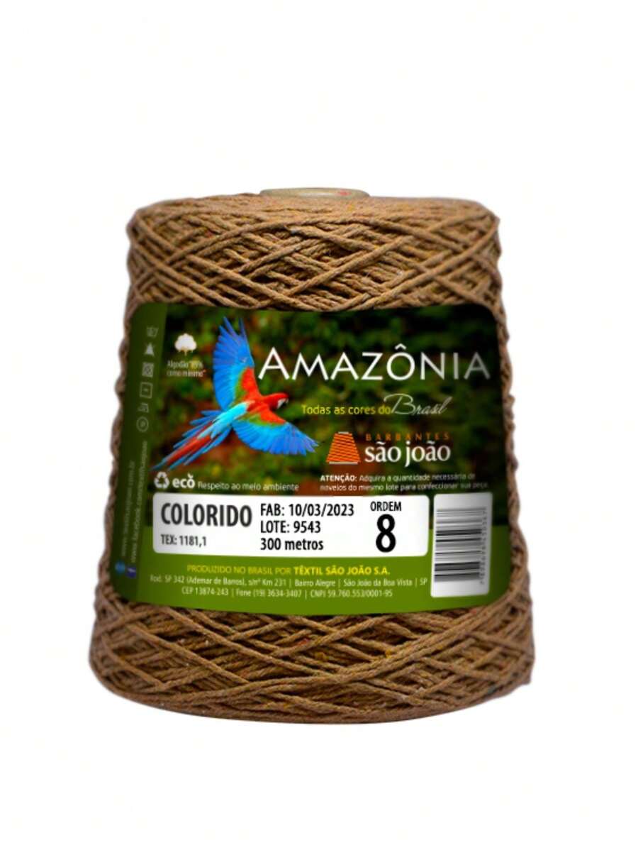 St. John's  Twine 400 Grams THREAD 8 - 300 Meters - 31 CARAMEL - Xem 1