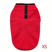 Ropa de invierno y otoño para perros, chaleco suave y cálido de forro polar para cachorros y gatos, abrigo para razas como Shih Tzu, Chihuahua, Bulldog Francés, Pug, Yorkshire