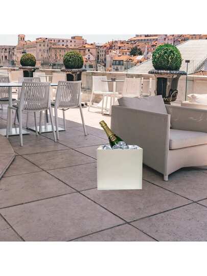 Well Home RGB LED Vloer POUF (16 S) RECHARGEABLE BATTERY REMOTE CONTROL. 40X40X40 CM. Free Shipping In 24/48h view 5