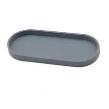 1 pièce Plateau de rangement en silicone - Plateau de rangement d'éponge pour évier de cuisine, plateau de vanité créatif sans perforation, plateau de salle de bain, plateau de rangement de bijoux, boîte de rangement, support de rangement. Cadeaux d'Halloween, de Noël et de rentrée scolaire - Multicolore - Voir 16