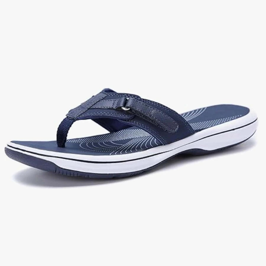 Chanclas de mujer de color sólido DOGDAN, zapatillas de playa, elegantes zapatillas de color sólido, zapatillas para viajes al aire libre