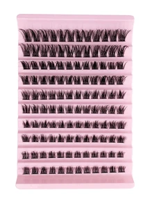 Beauty Showme 280 Clusters 20D 30D 40D 50D 60D 80D 100D -0.07D-9-16MIX Lash Clusters Cat Classic Higu Lilac Mayhug Me Punto Single That 40d Brown Color Fadlash Flutter Home Hybrid Keyyou Lashify No Self Anime Easy Extensiones Eyeshine Kits Magnetic Pack - Black - View 79