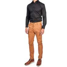 Men's Twill Trousers - Camel - Ver 3