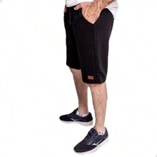 Kit 5 Bermuda Shorts Sweatpants Men's Gym By Zaroc - màu đen - Xem 3