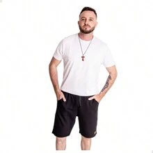 Kit 5 Bermuda Shorts Sweatpants Men's Gym By Zaroc - màu đen - Xem 2