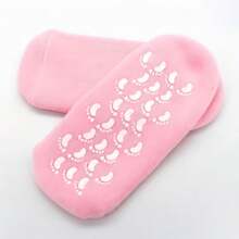 1 Pair Or Set Of Gel Hand Gloves & Foot Mask Leg Warmers, Soft Silicone Moisturizing & Nourishing Hand And Foot Care, Crack Prevention