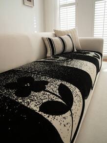 1 szt. Pokrowiec na sofę Chenille, przyjazny dla zwierząt domowych i psów, pokrowiec na sofę, antypoślizgowy pokrowiec na sofę, pokrowiec ochronny na meble, uniwersalny na cztery pory roku, odpowiedni do sypialni, biura, salonu, dekoracji domu