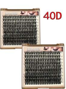 200pcs/140pcs Luxury Russian Lash DD Curl False Eyelashes 30D/40D/50D/60D/80D/100D/200D Fluffy Faux Mink Lash Extension DIY Kit, 0.07mm Thick, Natural Cluster Look, Reusable, D Curl, Mixed Length 10-18mm, Makeup Tools For Beginners